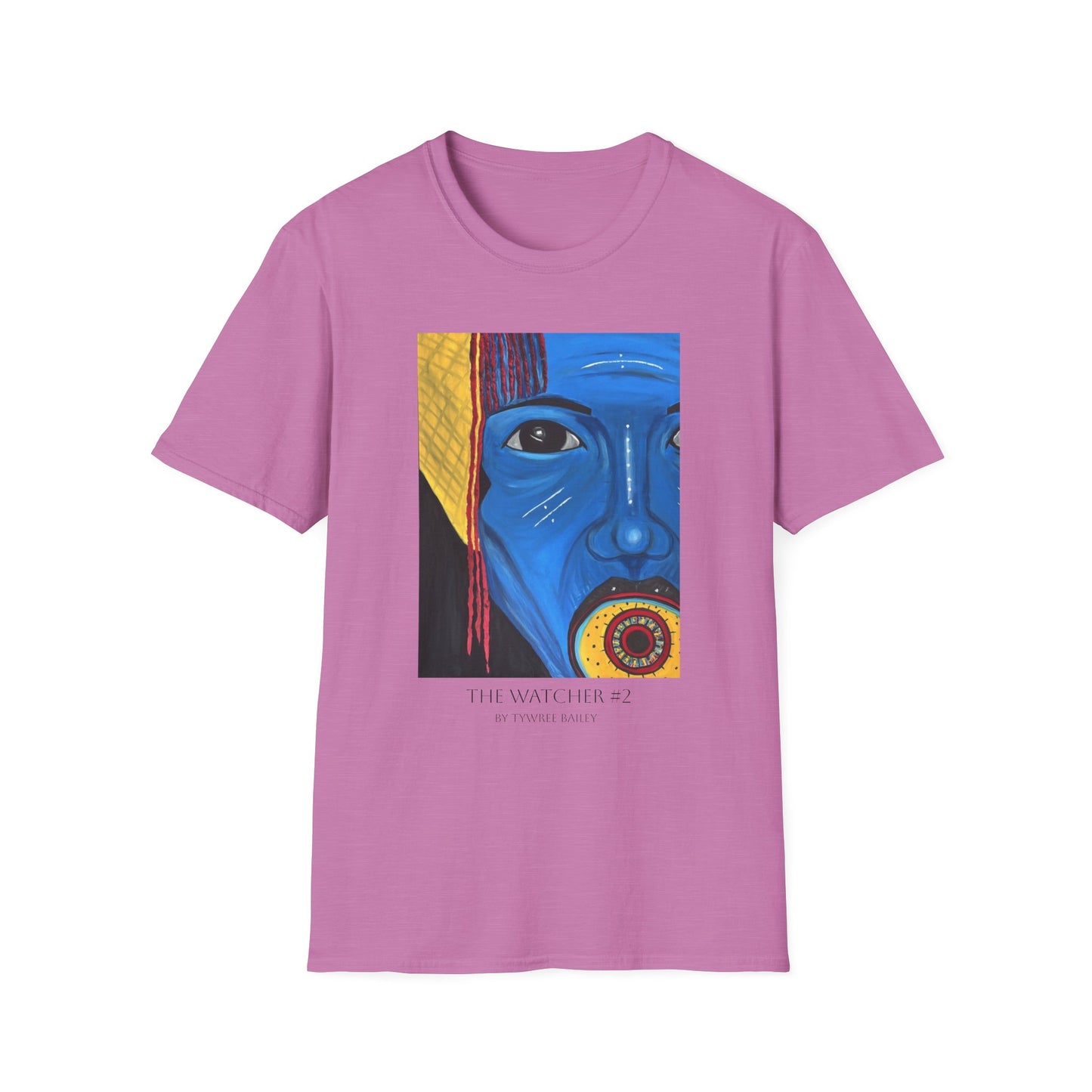 The Watcher #2 - Artist Tywree - Unisex Softstyle T-Shirt