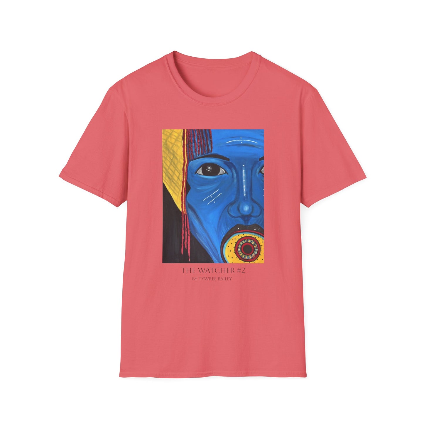 The Watcher #2 - Artist Tywree - Unisex Softstyle T-Shirt