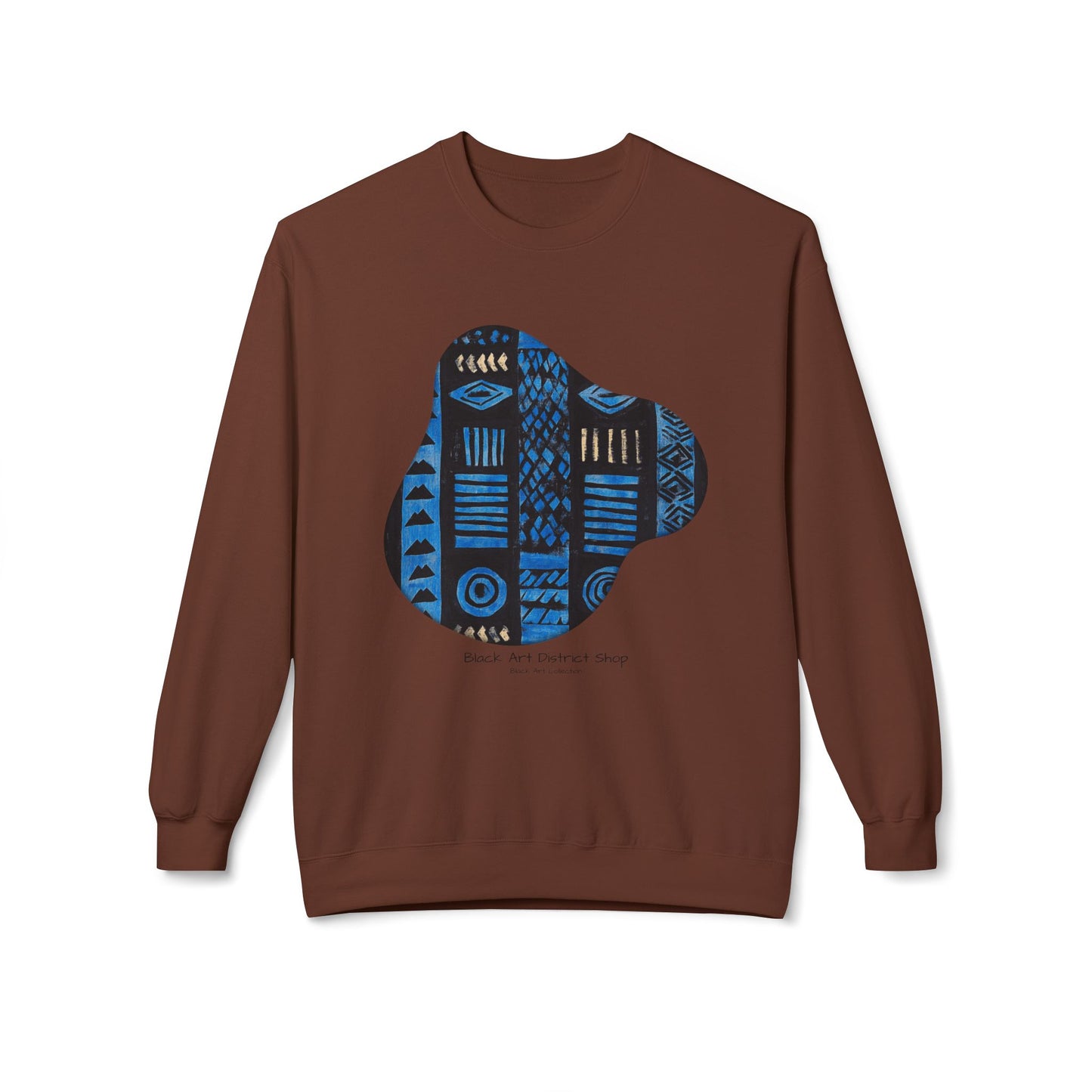 Blueberry - Unisex Midweight Softstyle Fleece Crewneck Sweatshirt