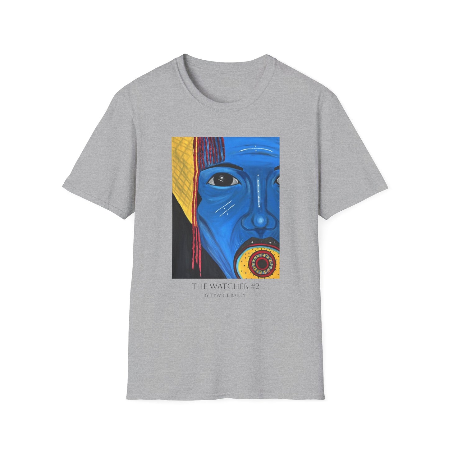 The Watcher #2 - Artist Tywree - Unisex Softstyle T-Shirt