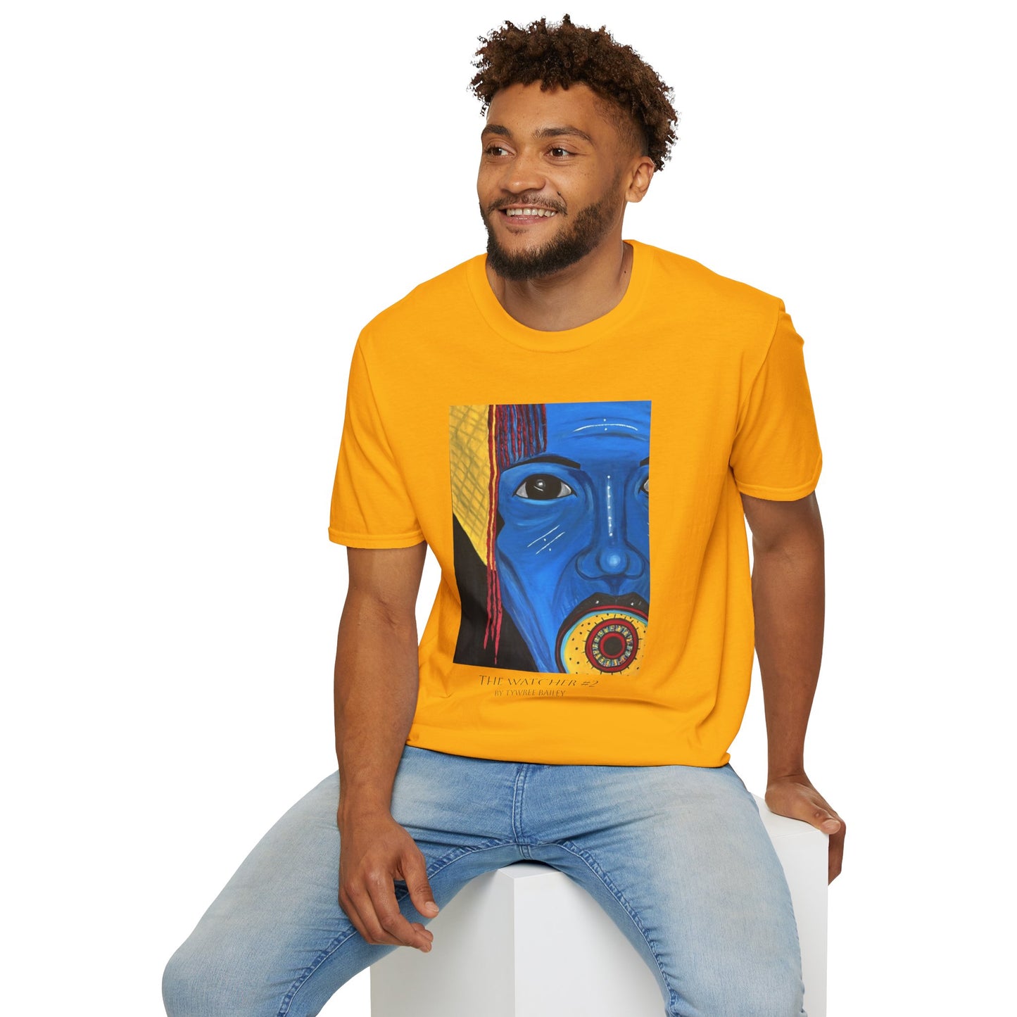 The Watcher #2 - Artist Tywree - Unisex Softstyle T-Shirt