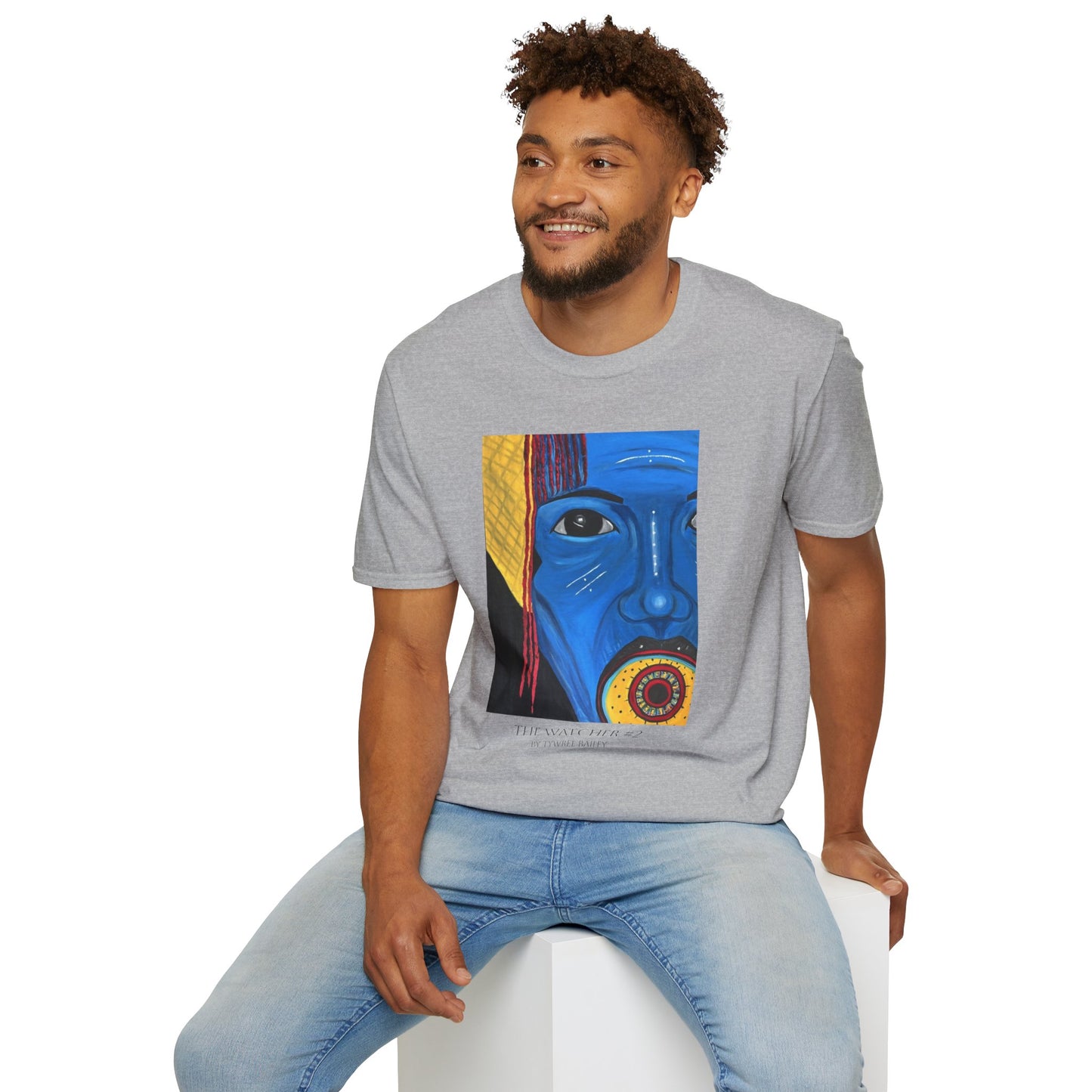 The Watcher #2 - Artist Tywree - Unisex Softstyle T-Shirt