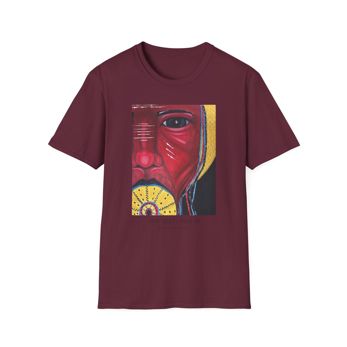 The Watcher #1 - Artist Tywree - Unisex Softstyle T-Shirt