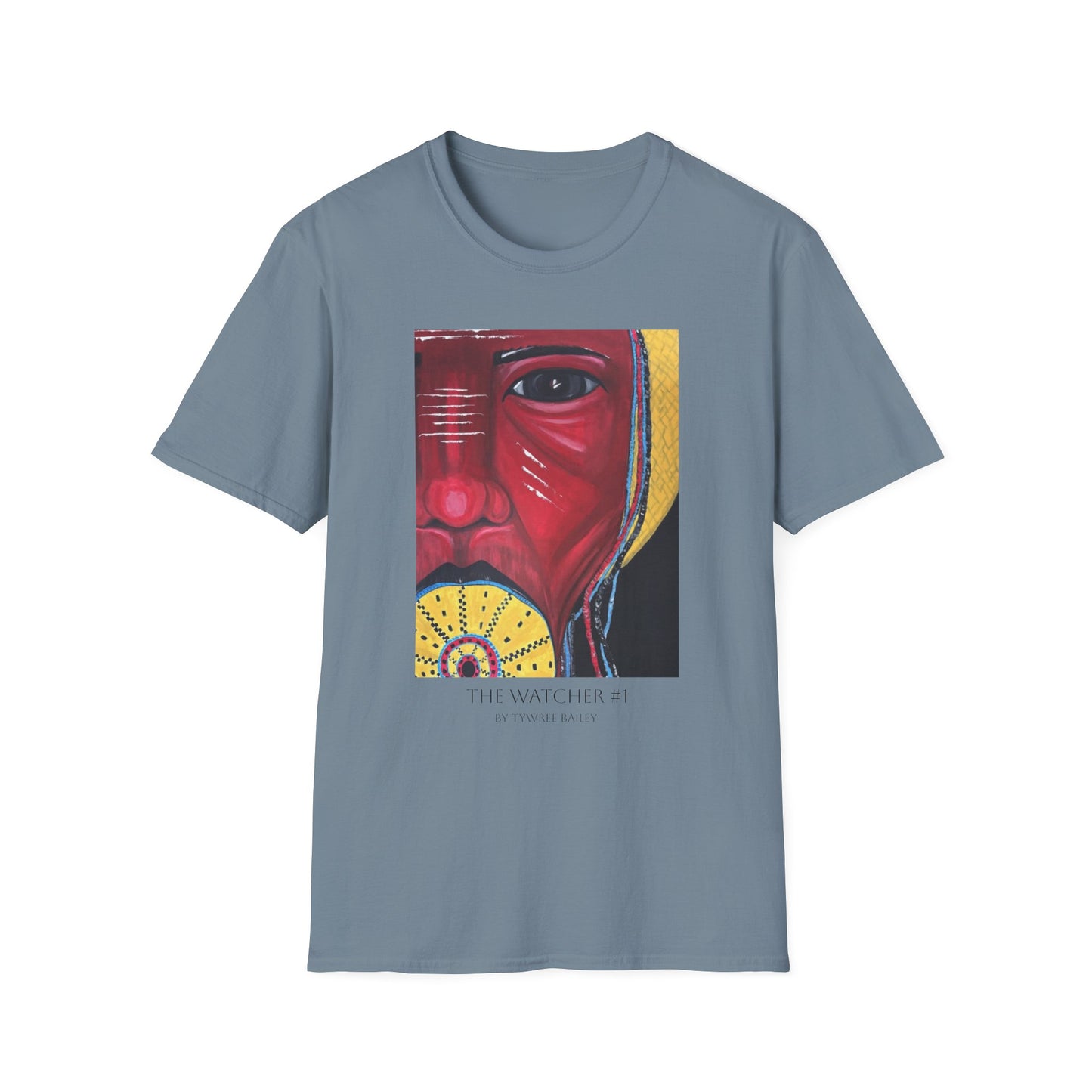 The Watcher #1 - Artist Tywree - Unisex Softstyle T-Shirt