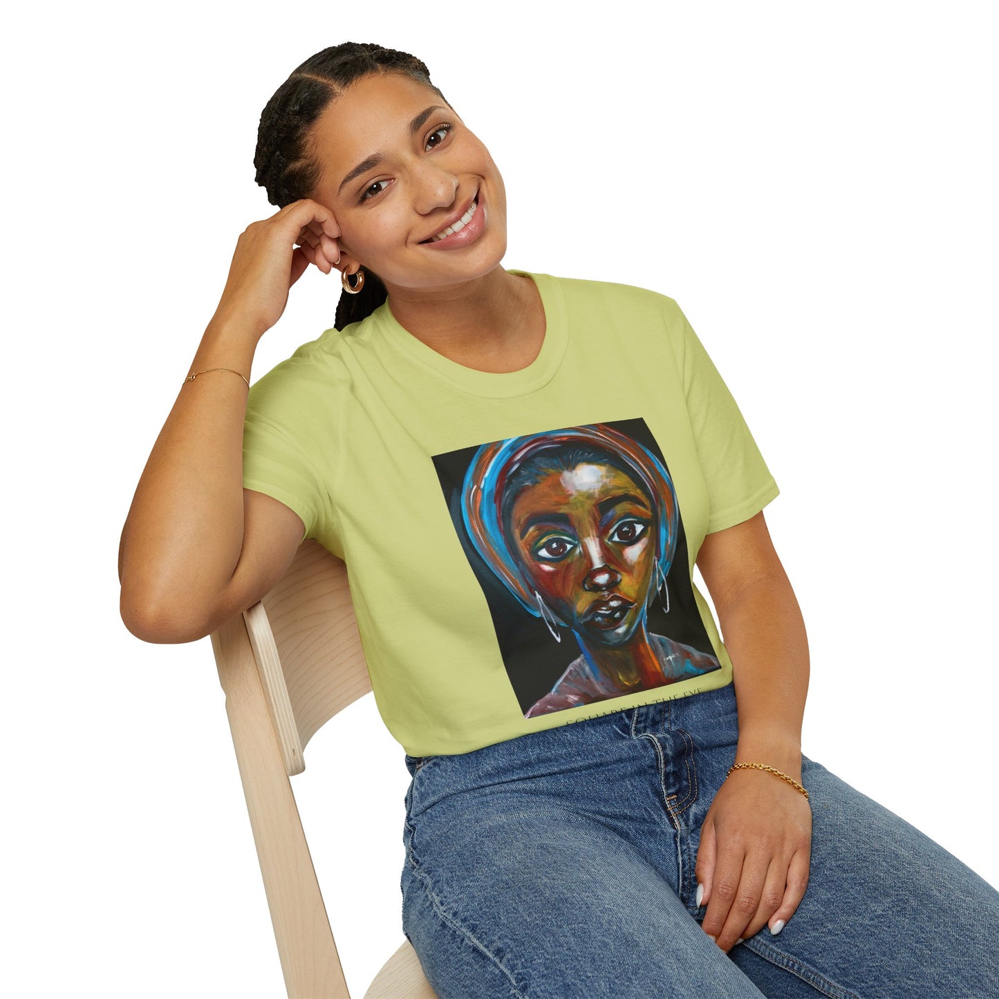 Square In The Eye - Artist Tywree - Unisex Softstyle T-Shirt
