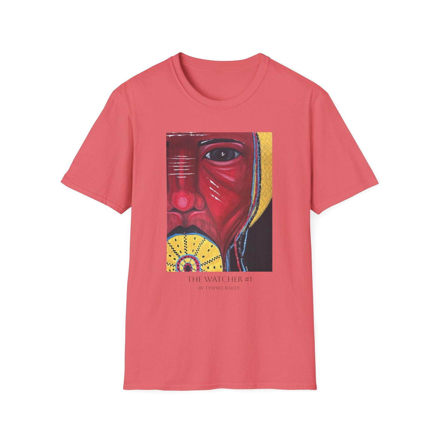 The Watcher #1 - Artist Tywree - Unisex Softstyle T-Shirt