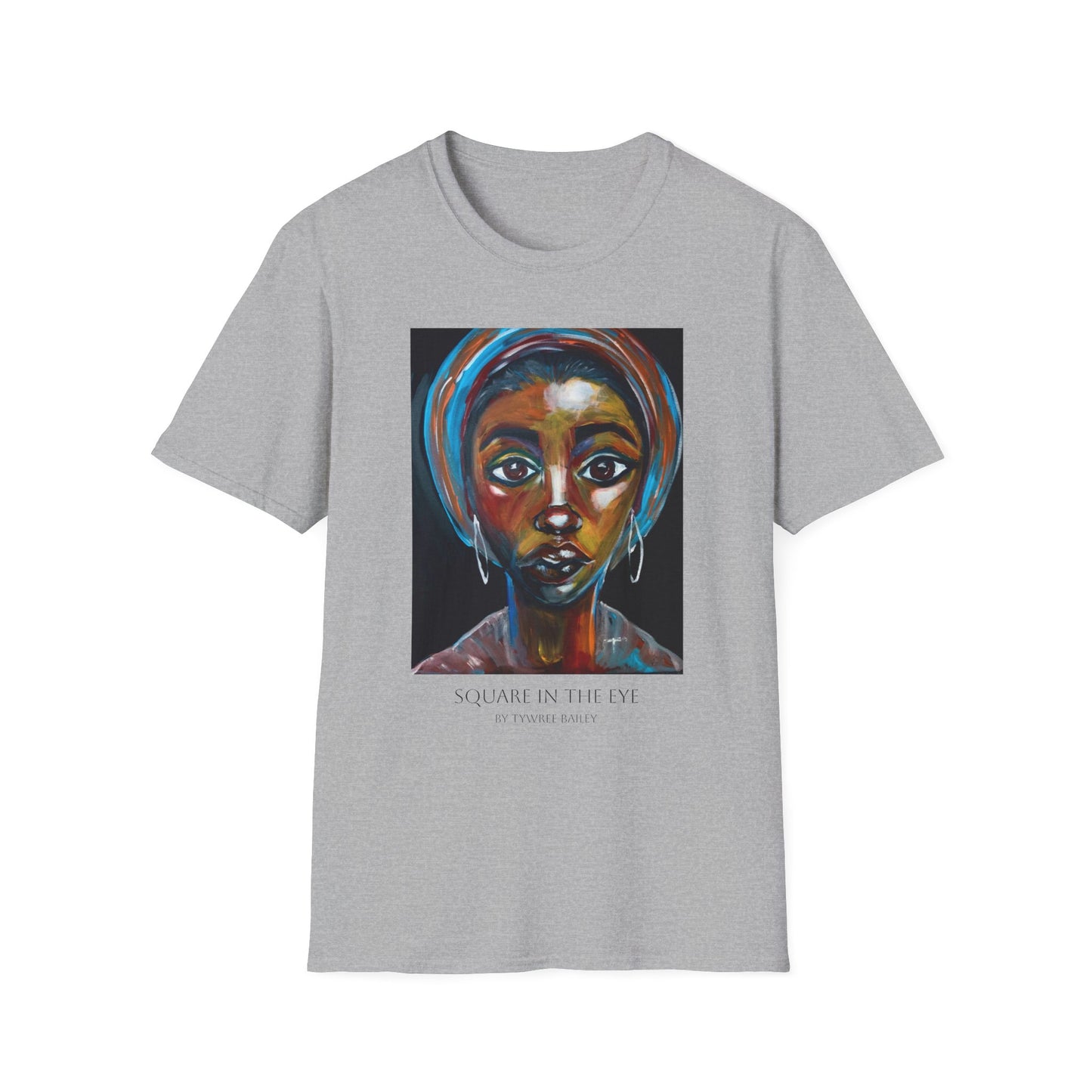 Square In The Eye - Artist Tywree - Unisex Softstyle T-Shirt