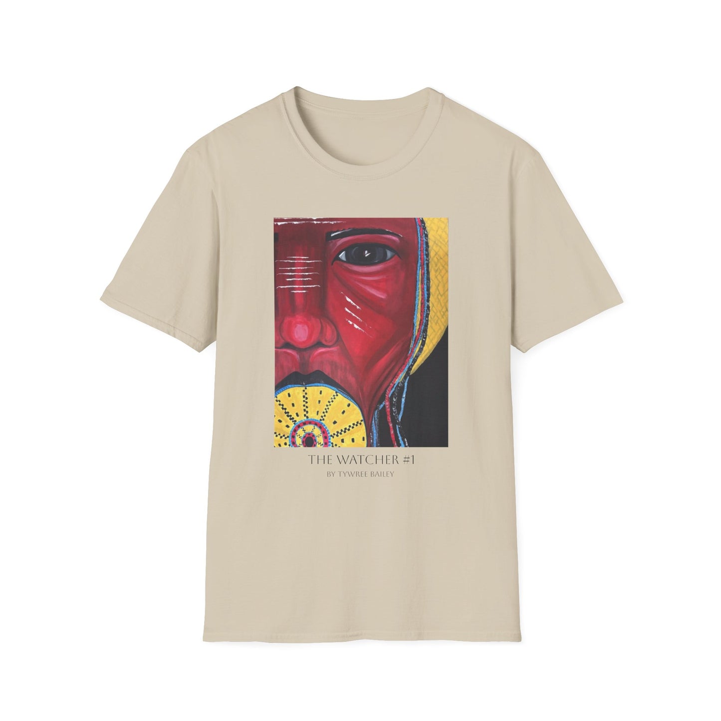 The Watcher #1 - Artist Tywree - Unisex Softstyle T-Shirt