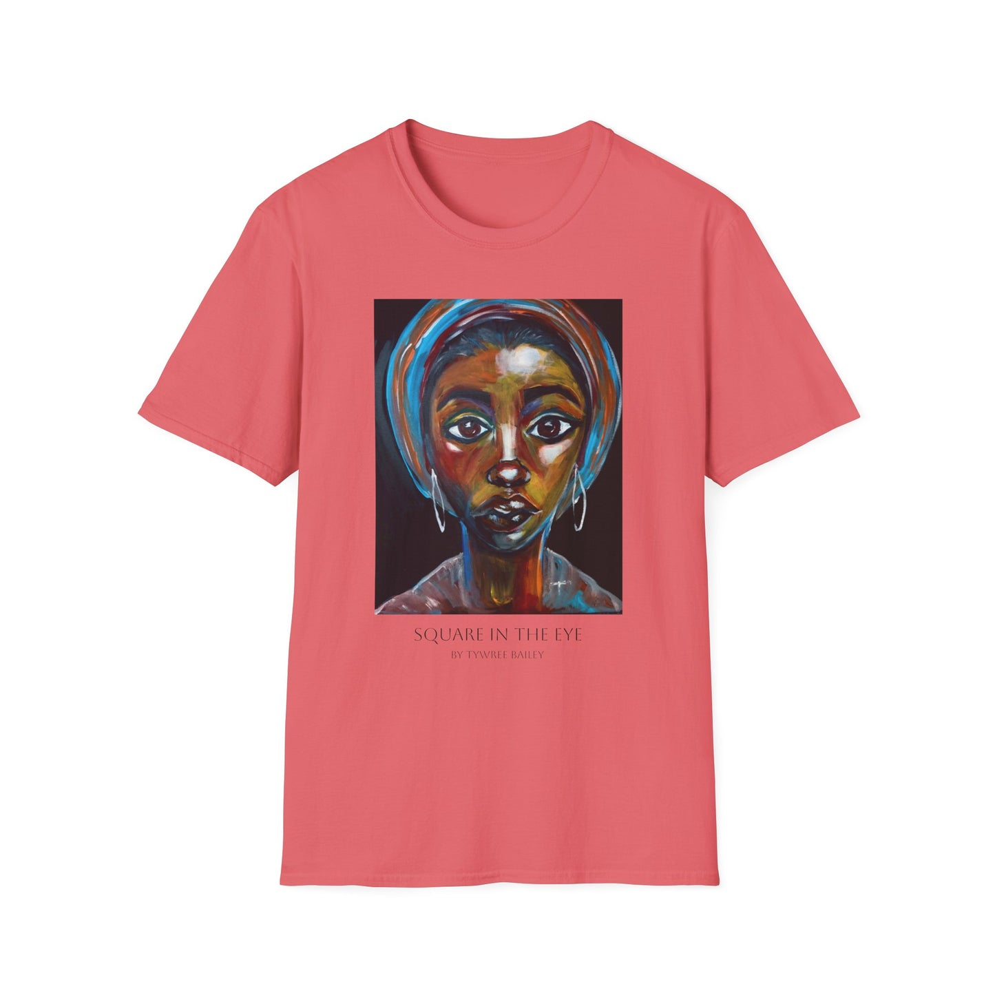 Square In The Eye - Artist Tywree - Unisex Softstyle T-Shirt