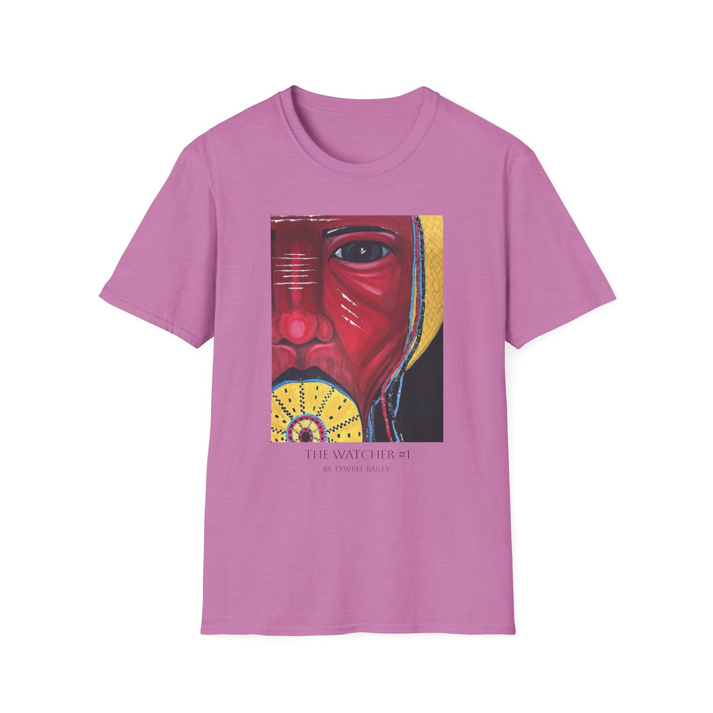 The Watcher #1 - Artist Tywree - Unisex Softstyle T-Shirt