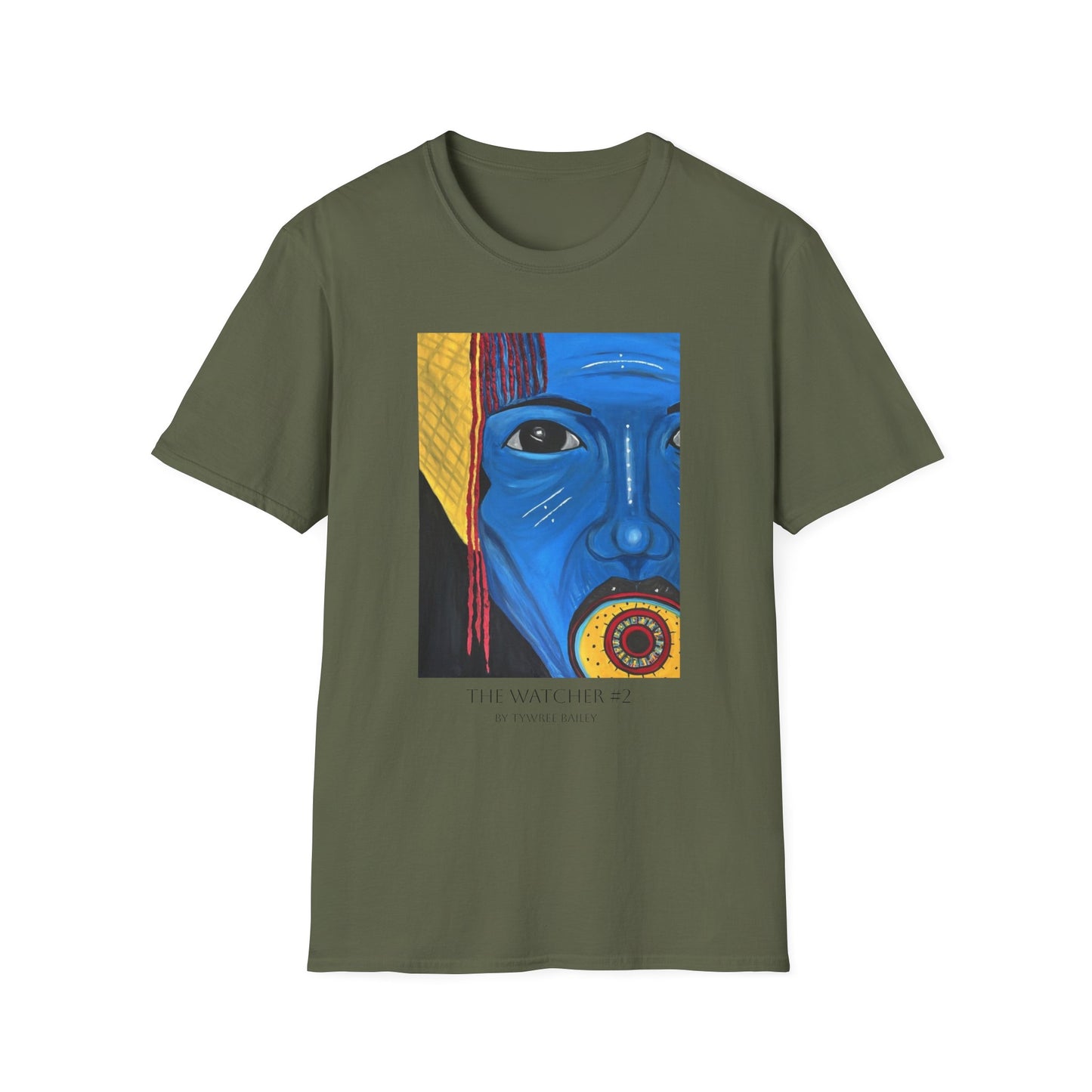 The Watcher #2 - Artist Tywree - Unisex Softstyle T-Shirt
