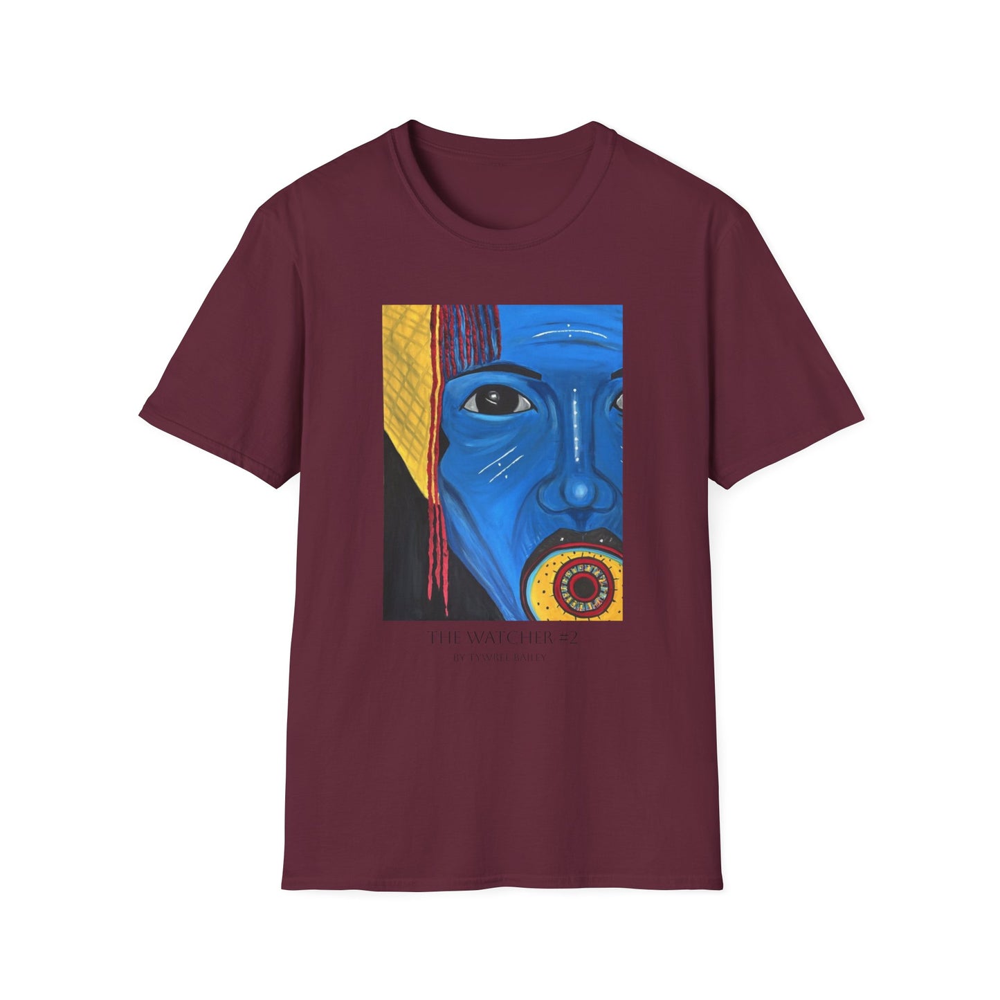 The Watcher #2 - Artist Tywree - Unisex Softstyle T-Shirt