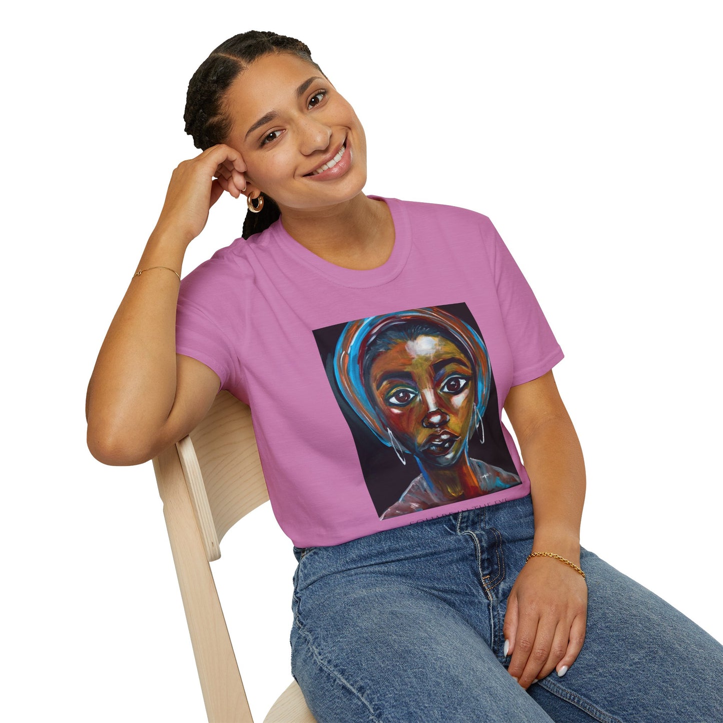 Square In The Eye - Artist Tywree - Unisex Softstyle T-Shirt