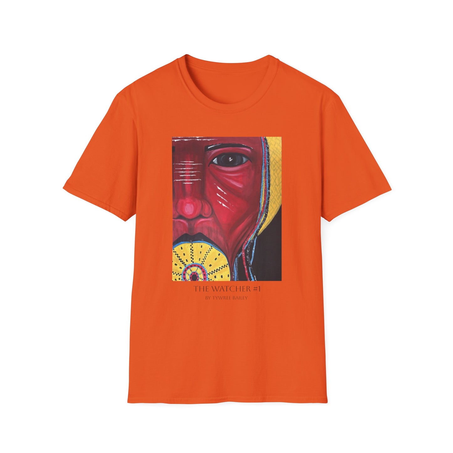 The Watcher #1 - Artist Tywree - Unisex Softstyle T-Shirt