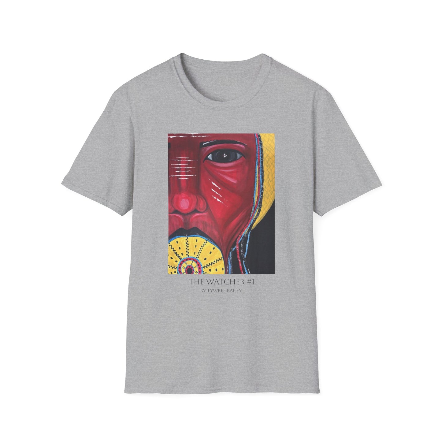 The Watcher #1 - Artist Tywree - Unisex Softstyle T-Shirt