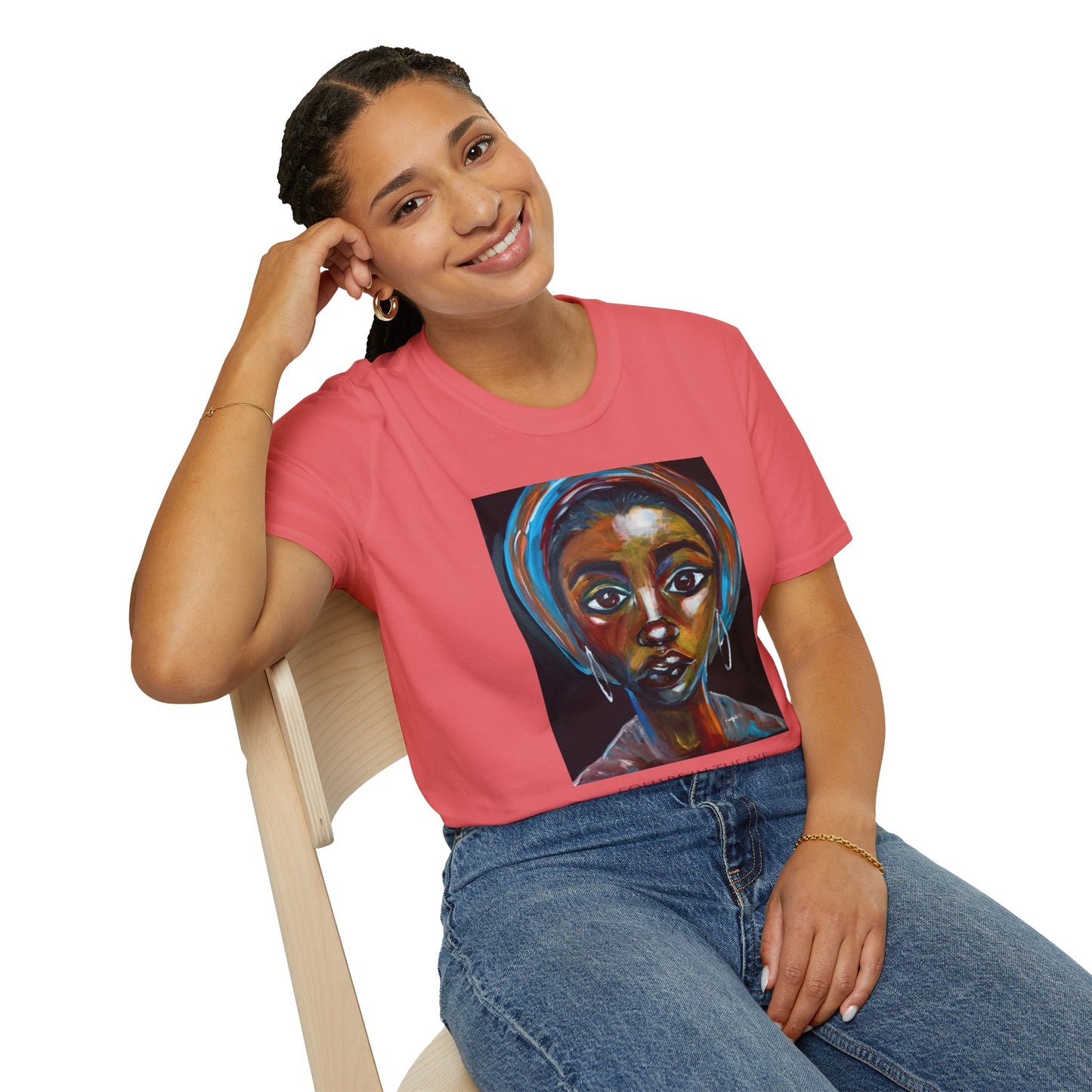 Square In The Eye - Artist Tywree - Unisex Softstyle T-Shirt
