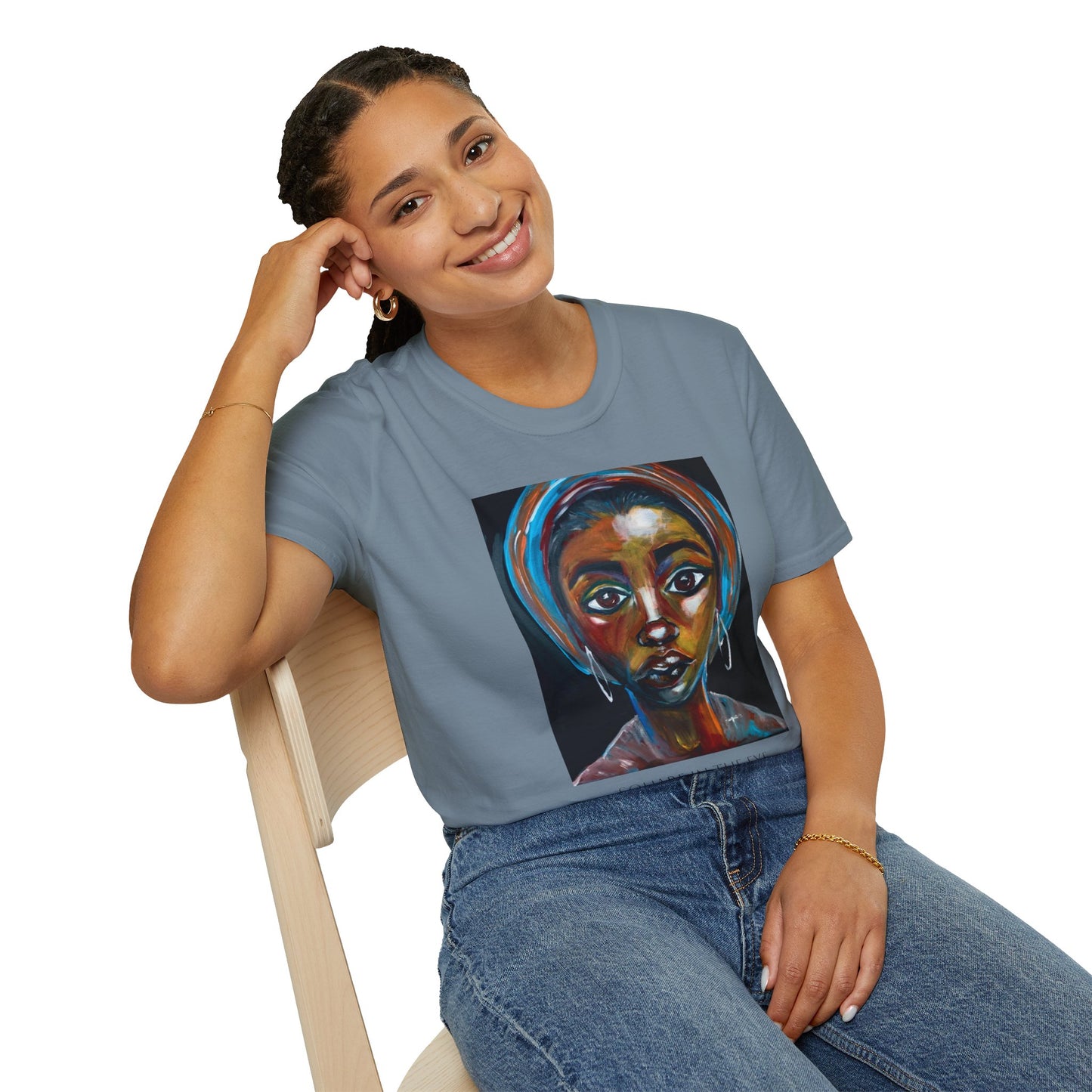 Square In The Eye - Artist Tywree - Unisex Softstyle T-Shirt