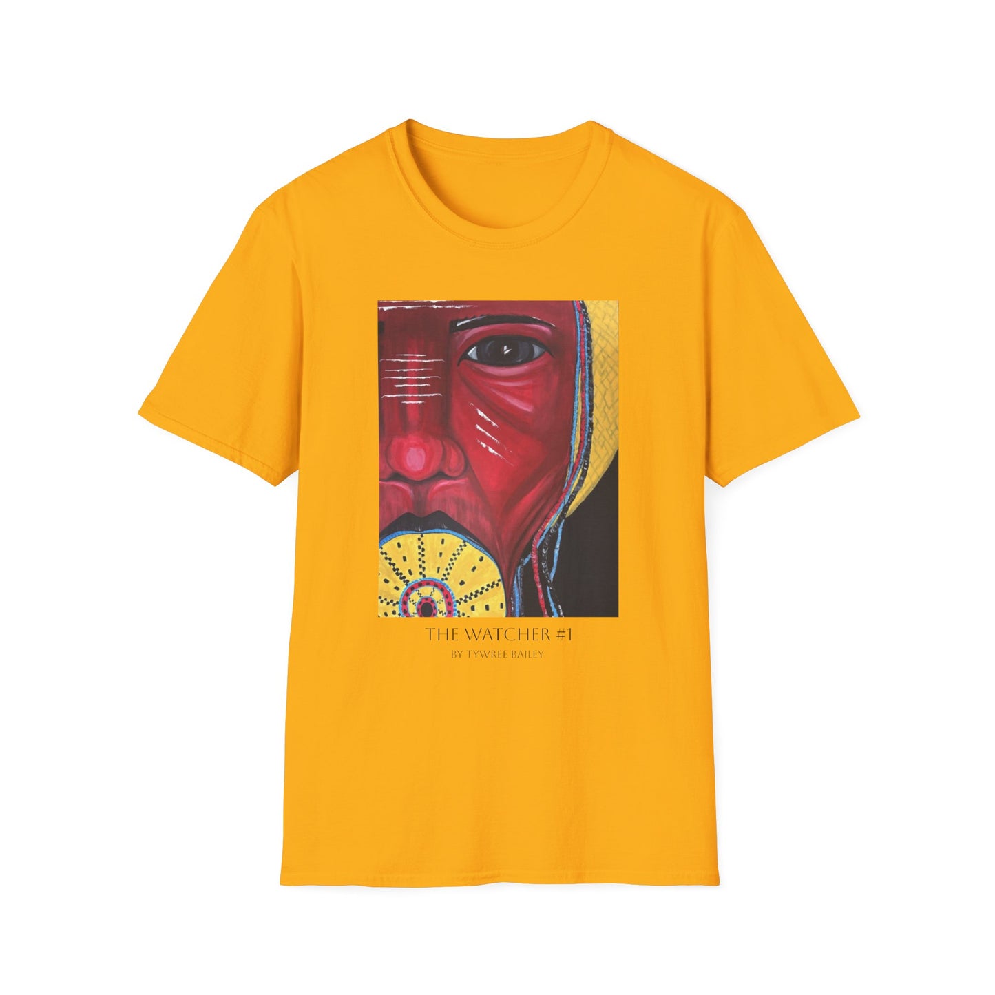 The Watcher #1 - Artist Tywree - Unisex Softstyle T-Shirt