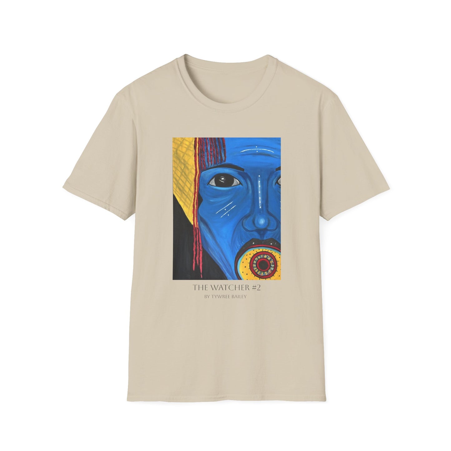 The Watcher #2 - Artist Tywree - Unisex Softstyle T-Shirt