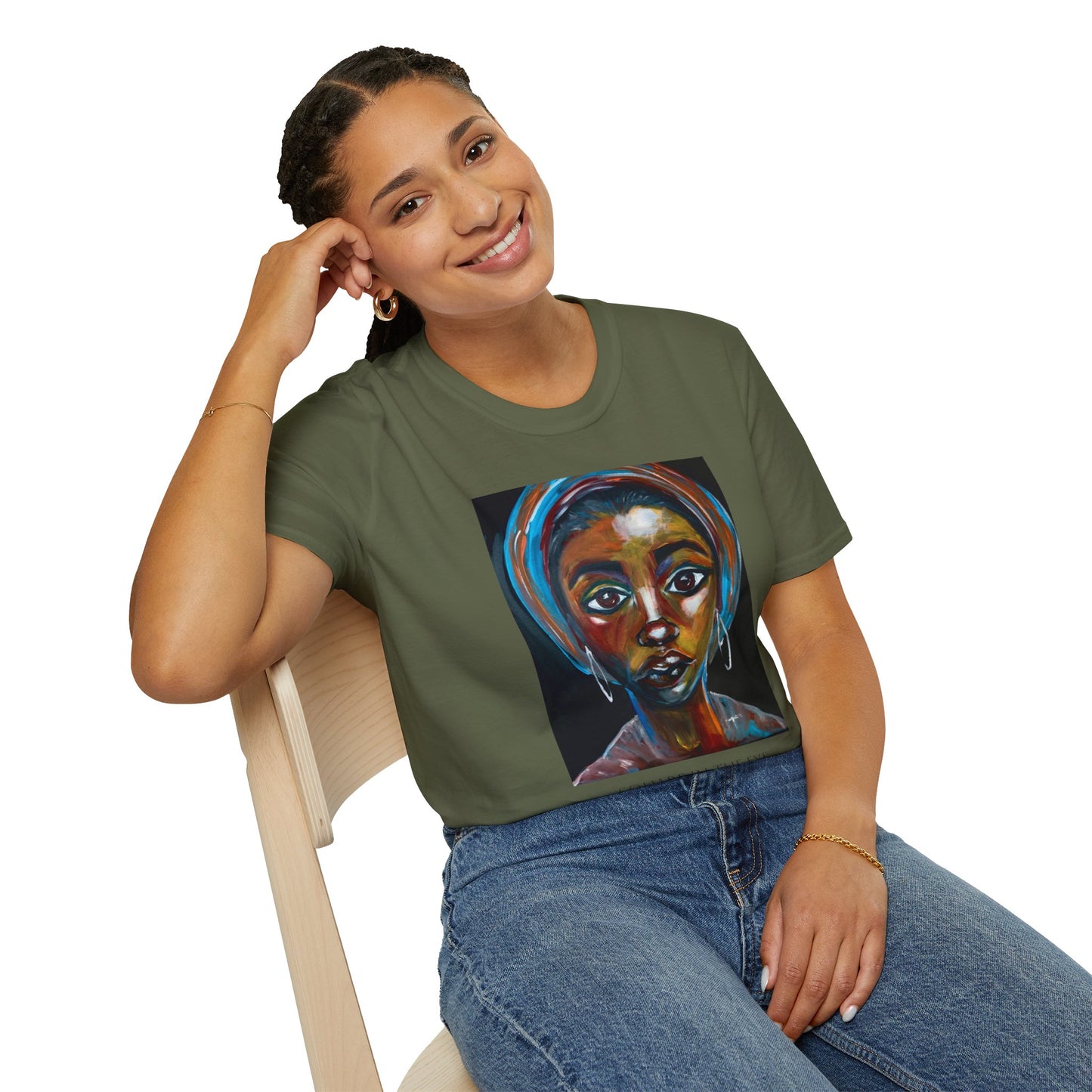 Square In The Eye - Artist Tywree - Unisex Softstyle T-Shirt