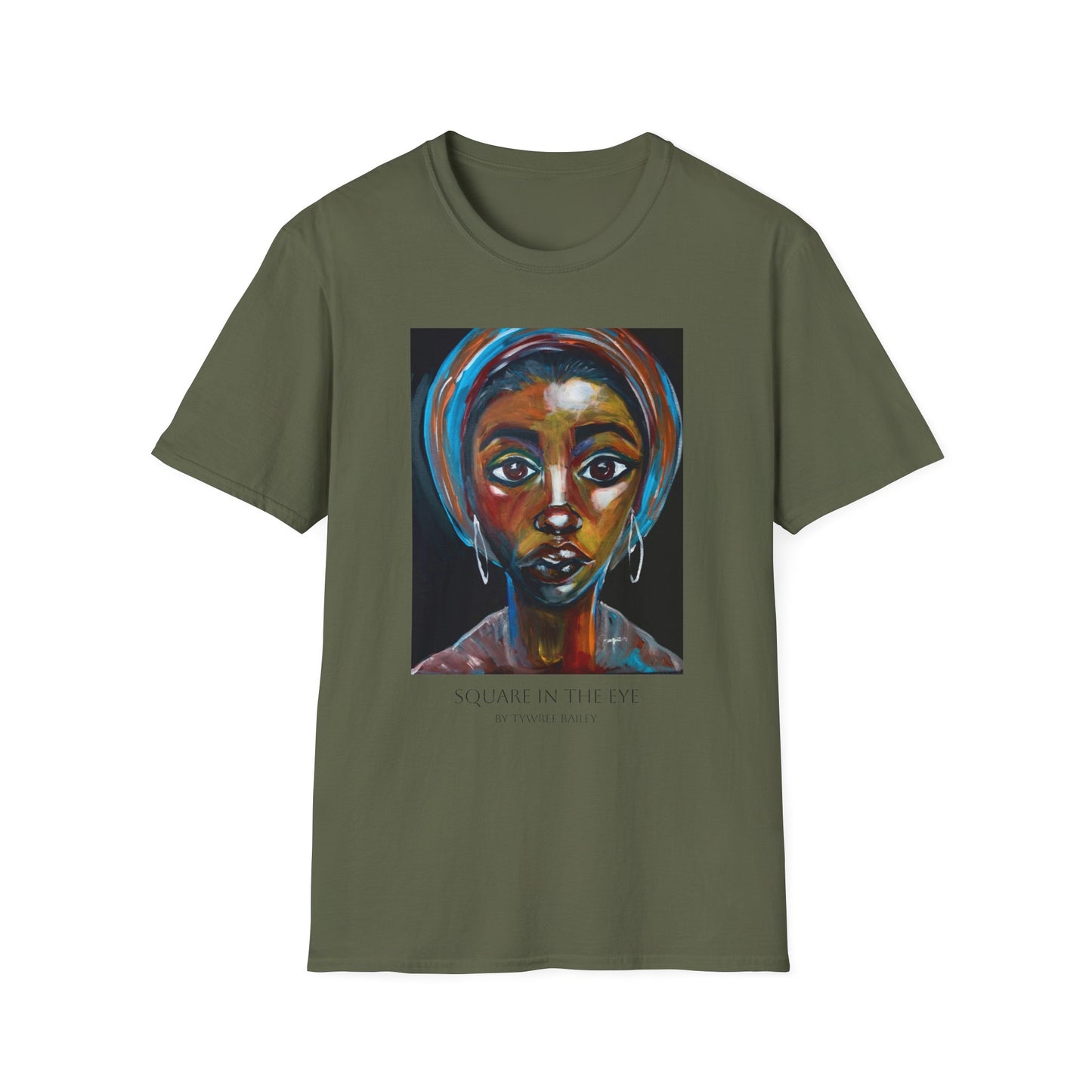 Square In The Eye - Artist Tywree - Unisex Softstyle T-Shirt