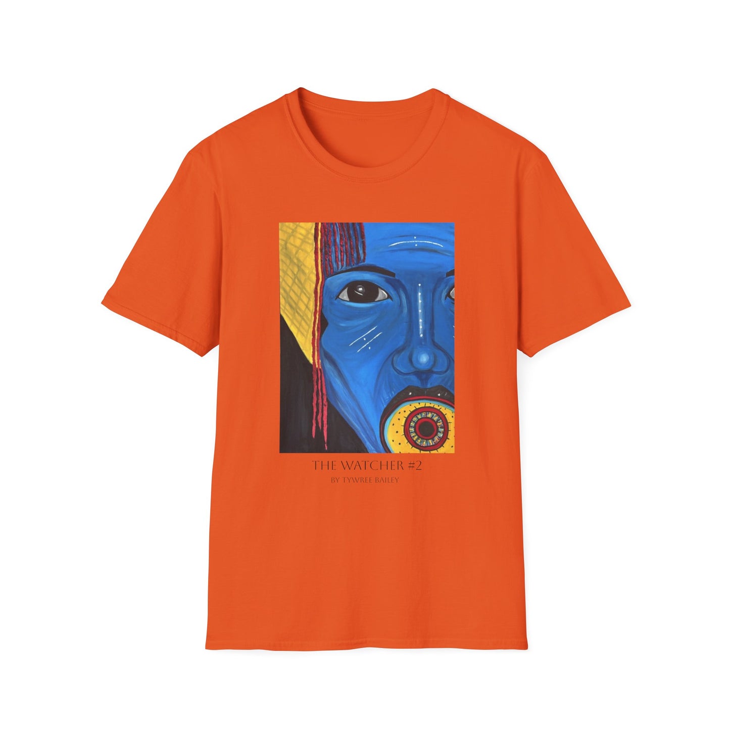 The Watcher #2 - Artist Tywree - Unisex Softstyle T-Shirt