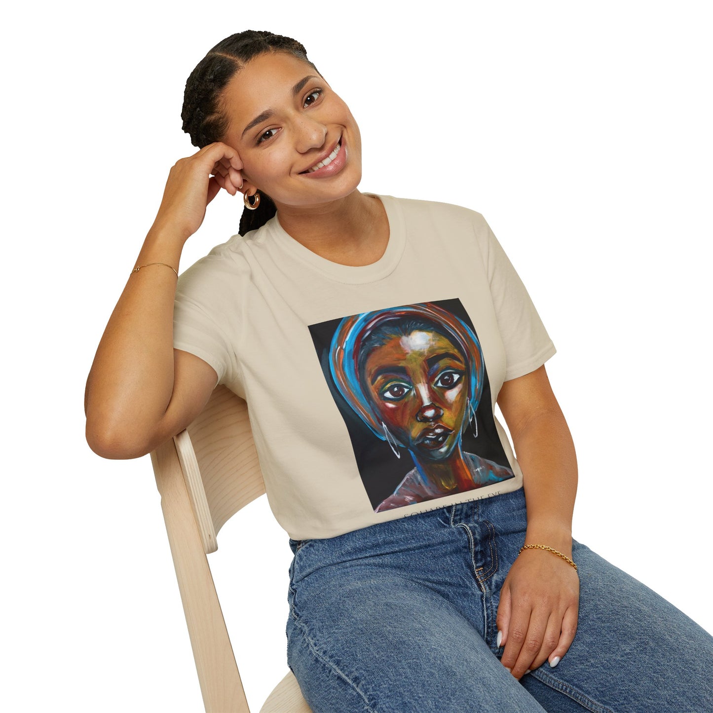 Square In The Eye - Artist Tywree - Unisex Softstyle T-Shirt