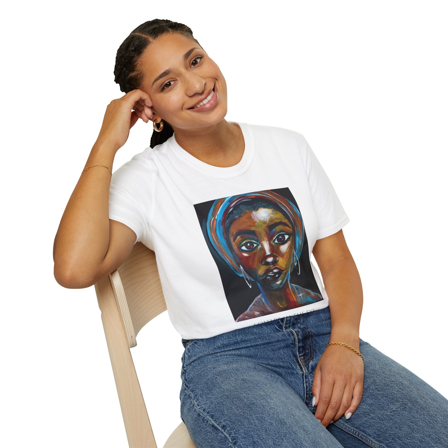 Square In The Eye - Artist Tywree - Unisex Softstyle T-Shirt