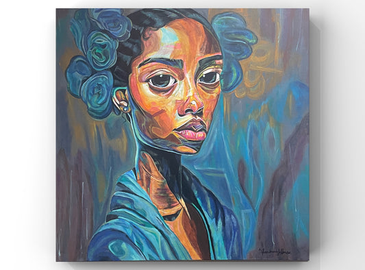 Keeping Her Peace - Artist - Tylear - Print /Fine Art Cotton Rag - 300gsm Moab Entrada Rag