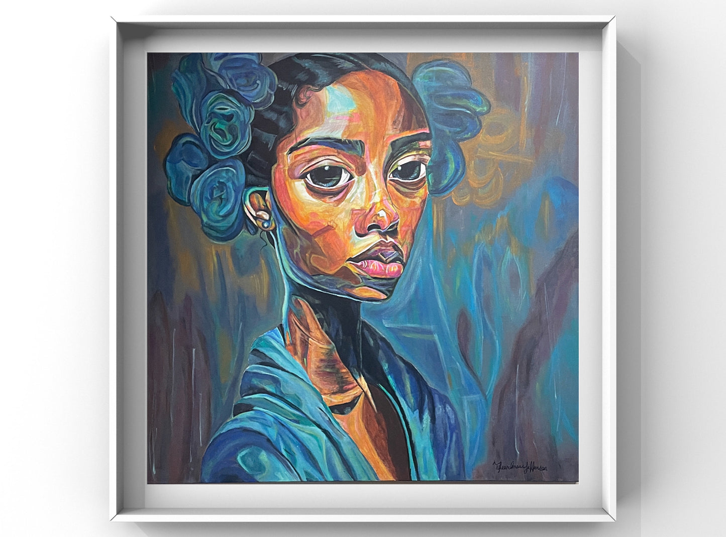 Keeping Her Peace - Artist - Tylear - Print /Fine Art Cotton Rag - 300gsm Moab Entrada Rag